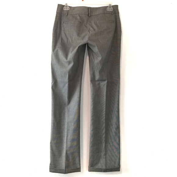 Gianni Bini Grey Dress Pants Slacks Cuffed Hems 4 - Picture 5 of 8